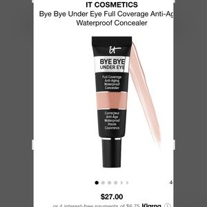 It cosmetics bye bye undereye waterproof concealer